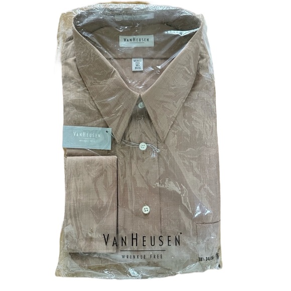 VanHeusen Wrinkle Free Dress Shirt - Picture 1 of 6